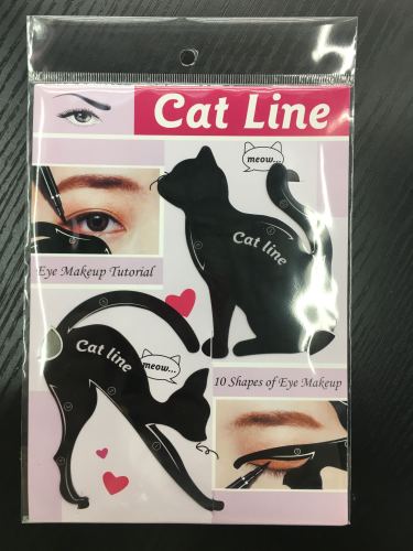 cat eye eyeliner card smoky eye makeup