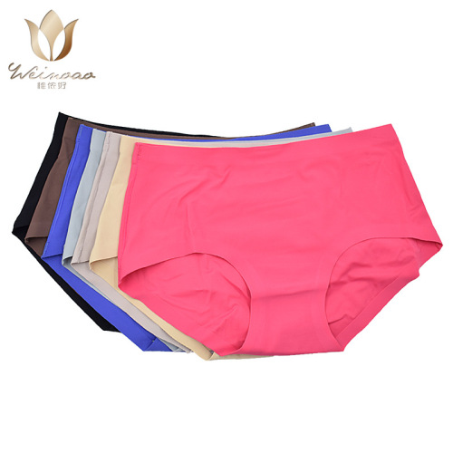 factory direct sales yoga underwear one-piece seamless sexy women‘s underwear solid color comfortable sports briefs