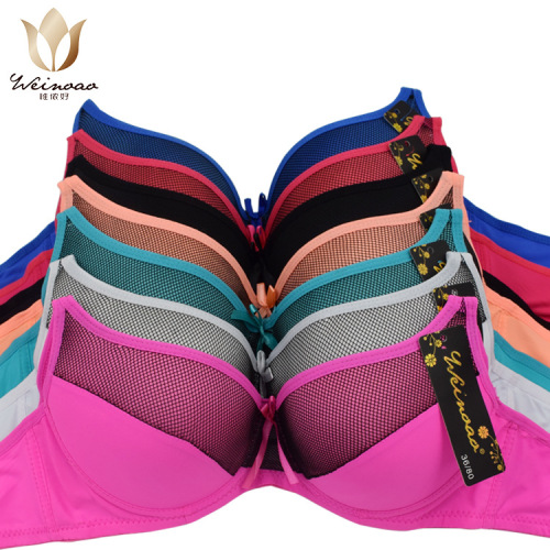 Spot Mesh Bra Massage Cup Bra Foreign Trade Women‘s Underwear Yiwu Bra Bra Cross-Border Wholesalers