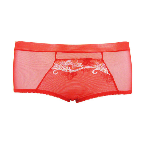 P1250 Weizhao Mesh Embroidered Women‘s Underwear One-Piece Seamless Underwear Underwear Wholesale