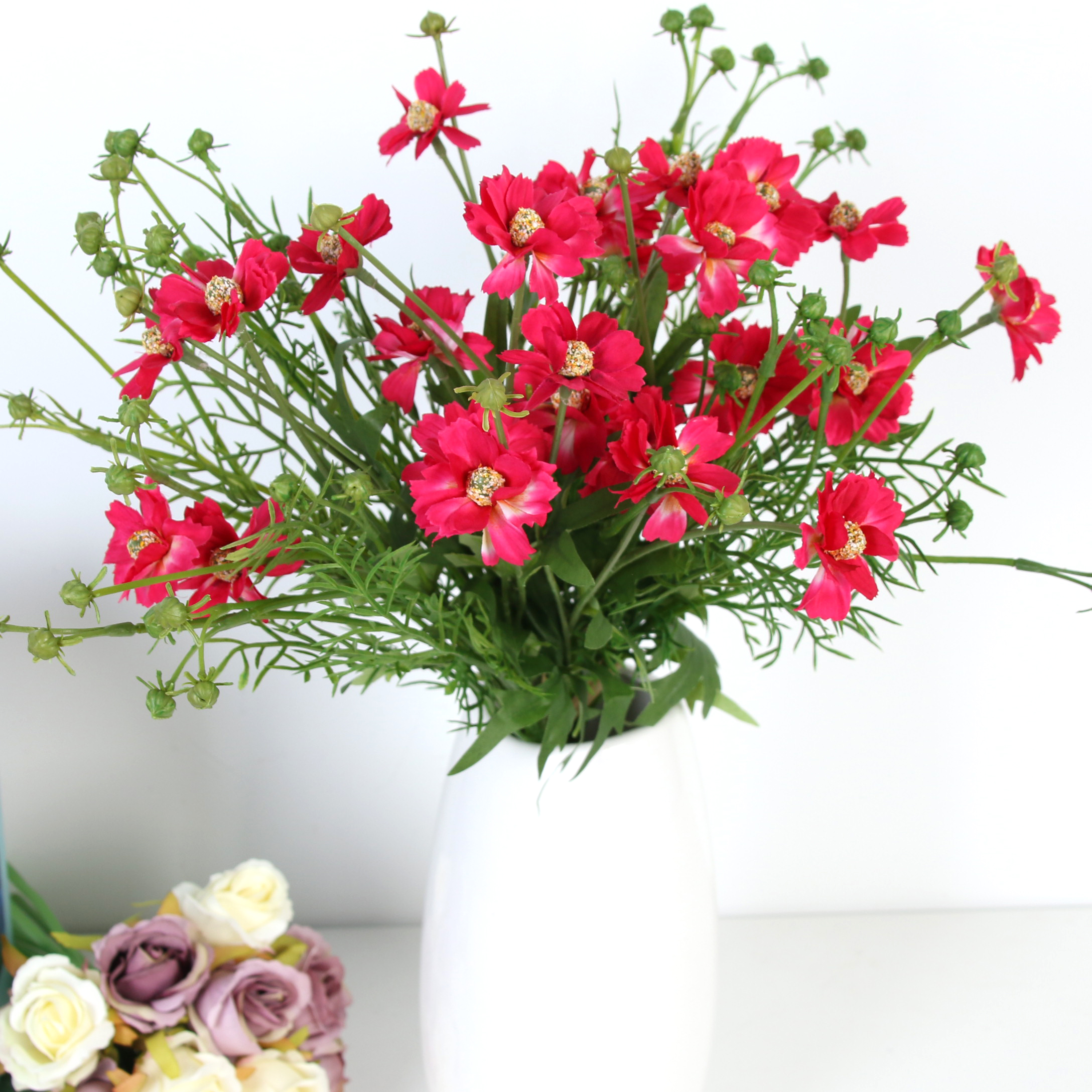 Supply 6 Heads Of The Small Autumn Chrysanthemum Artificial