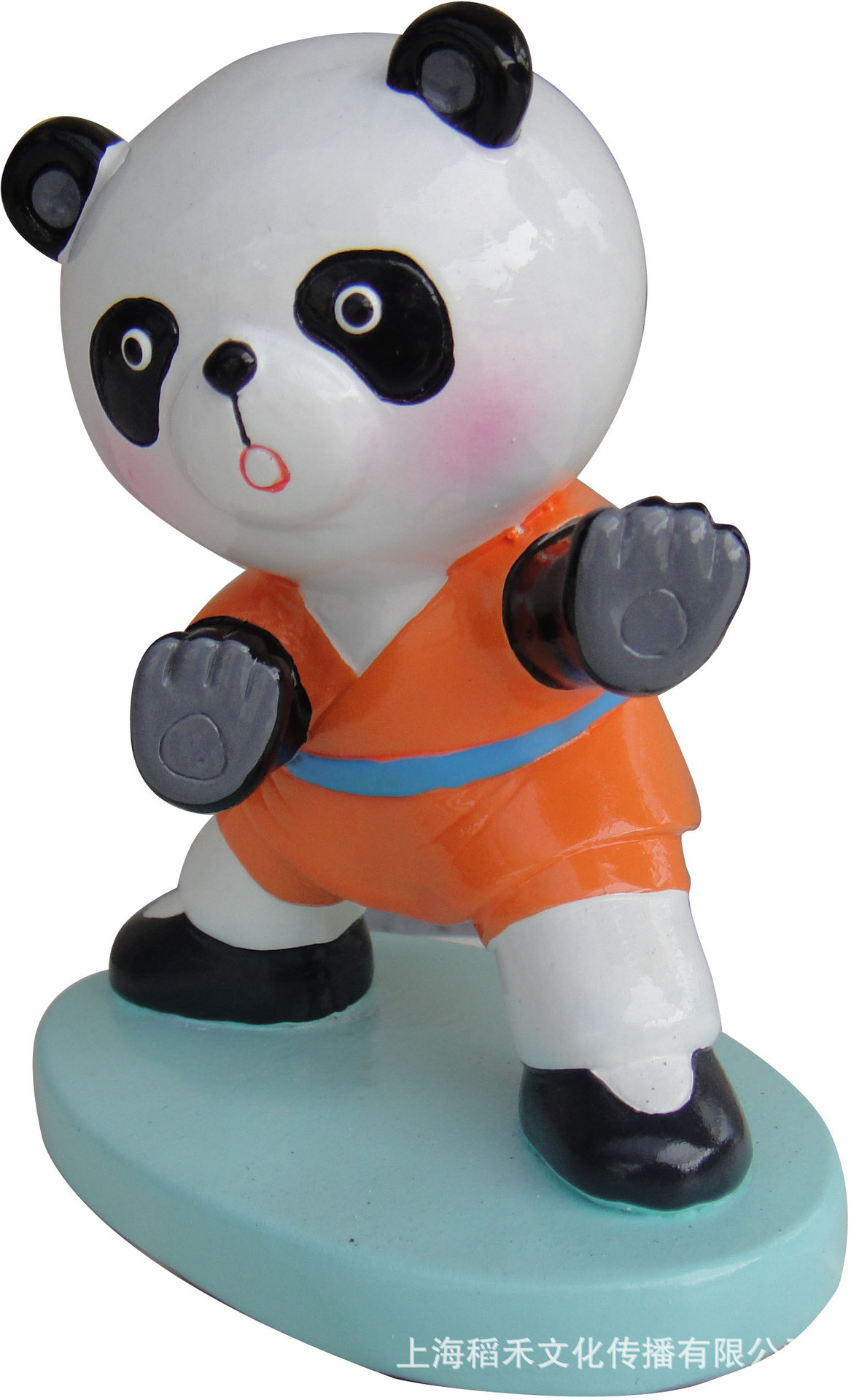 大熊猫公仔摆件 陶瓷工艺品 中国特色礼品功夫熊猫中国风景点热卖