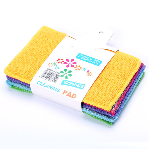 No Harm to Hands 5 PCs Colorful Silver Onion Cloth Scouring Pad Magic Decontamination Oil-Free Lint-Free Kitchen Supplies Wholesale