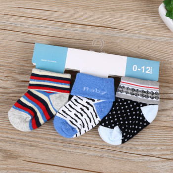 Real Emperor Love Babies‘ Socks Autumn and Winter Cute Boy Socks Cotton Socks Baby‘s Socks