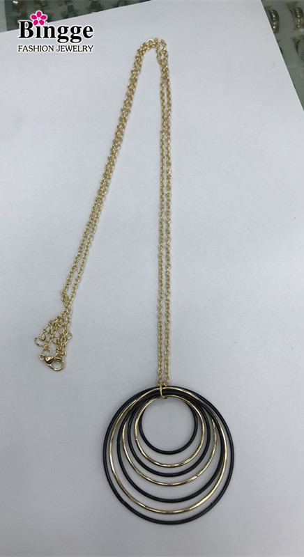 简易风格项链 宾格饰品厂家直销 毛衣链