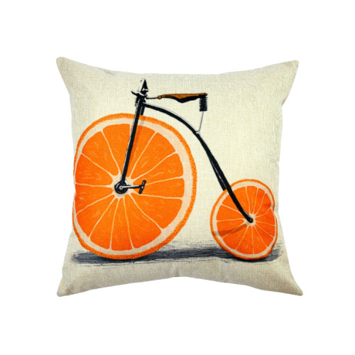 hot selling fashion small fresh simple style bicycle pillow cover
