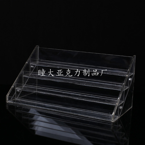 acrylic cosmetics storage rack lipstick display nail polish display rack can be customized with pictures and samples