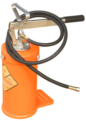 Hand pressure yellow oil pump hand pressure grease gun butter injector 