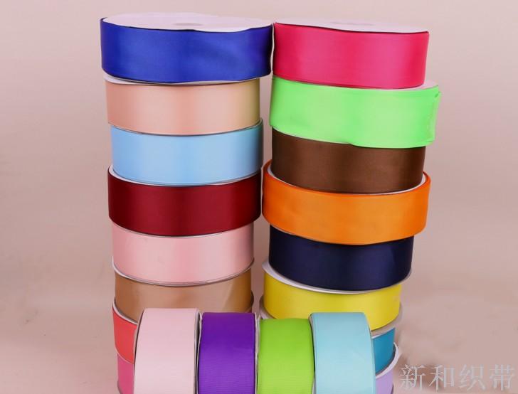 Polyester ribbon ribbon ribbon all kinds of specification packaging material ribbon.