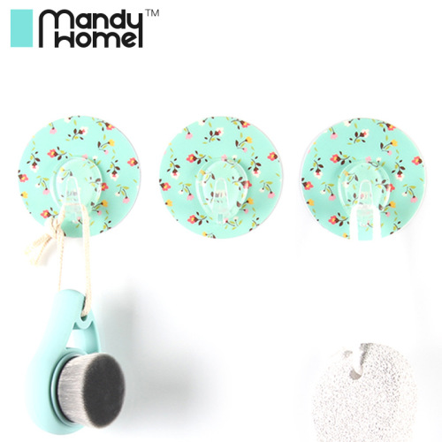 manti home hook set traceless strong plastic hook three-piece kitchen cleaning storage hook