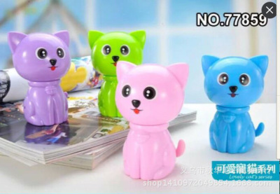 The new KITTY. Cute bear USB charging fan mini fan hot summer floor selling toys