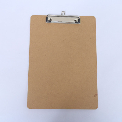 A4 Folder, Clip with Wooden Board, Backing Plate, Environmental Protection Clip with Wooden Board, Board Clip