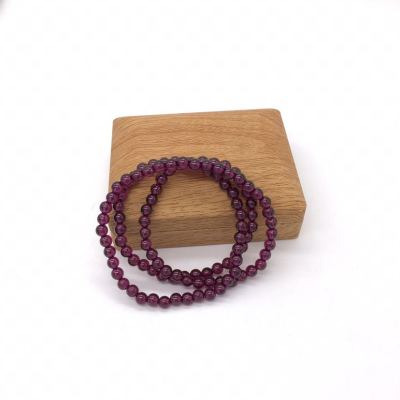 Brazilian imported purple ivory garnet bracelet necklace for ladies versatile fashion trend