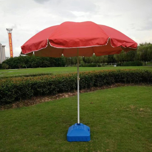 48-inch red silver glue sun protection outdoor sun umbrella outdoor fishing umbrella uv protection umbrella
