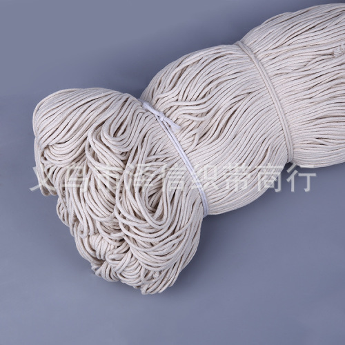 Factory Direct Sales High Quality 0.15cm 0.25cm 0.3cm Cotton round Embedded Line Edge Wrapping Rope Edge Wrapping Line