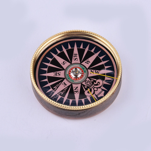 factory direct j53 metal bronze multi-function compass， climbing compass， camping compass