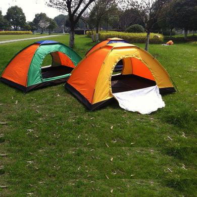 户外帐篷 双人双门2人露营 加大野营公园帐篷情侣帐篷厂家直销