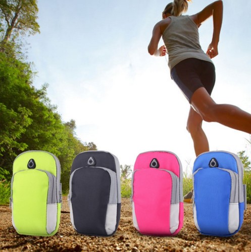outdoor running bag waterproof arm bag breathable sports apple universal 6-inch mobile phone bag