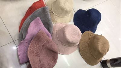 New Women's Summer Extra Fine Handmade Crochet Bucket Hat Children Hat