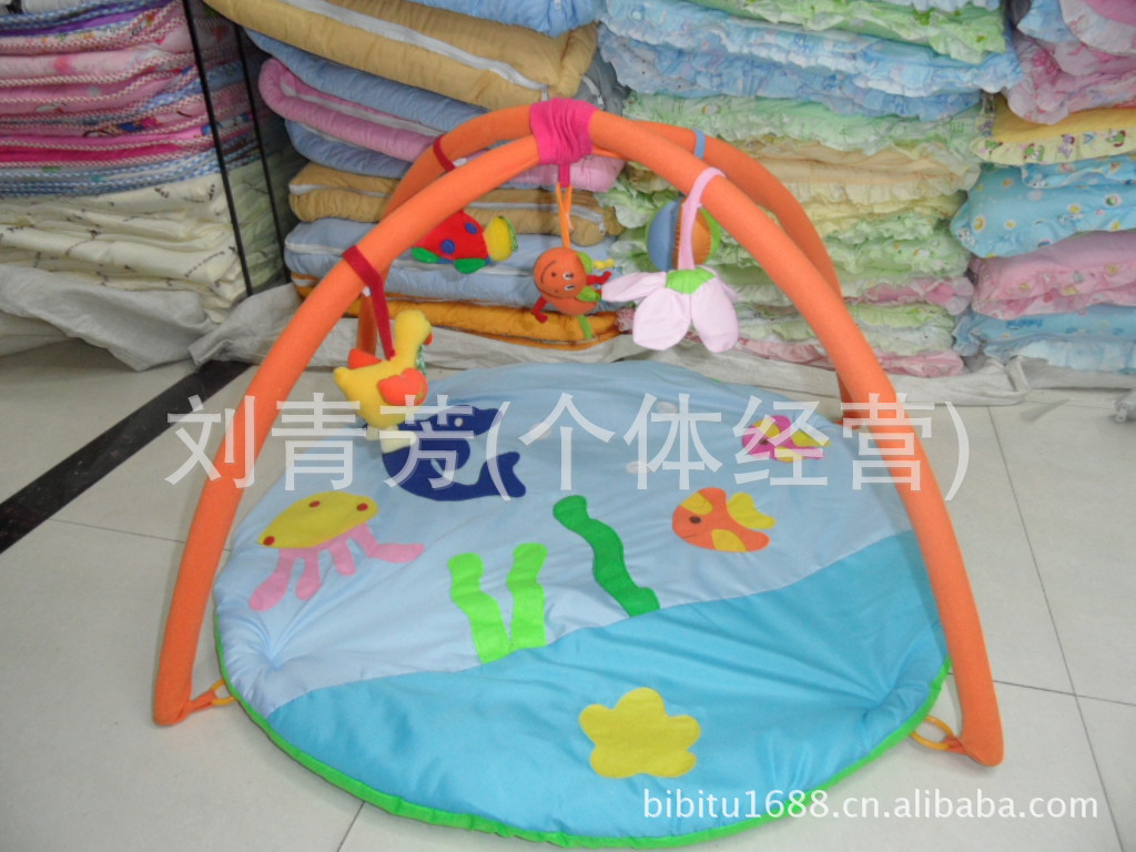 批发2013新款婴儿爬行垫/游戏垫 宝宝防摔游戏毯爬爬垫批发