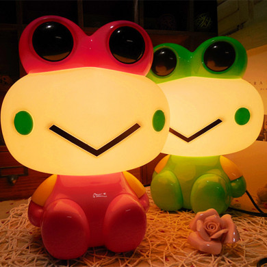 青蛙家居装饰台灯卧室床头台灯创意卡通可爱台灯儿童床头台灯夜灯