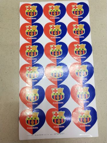 royal horse and barcelona stickers