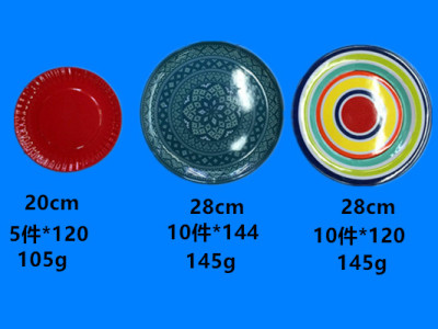 Melamine tableware Melamine plate. A large number of stock spot style price concessions