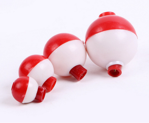 new red and white ball float sea fishing float fish float environmental protection material red and white eye-catching buoy specifications various factory direct sales