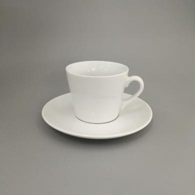 唯佳 白瓷咖啡杯碟 200ml标准容量_唯佳 大山陶瓷(陶瓷杯 马克杯)
