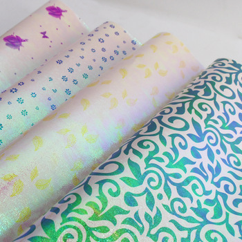 The new type of rainbow printing paper is rich in color and variety gift wrap.