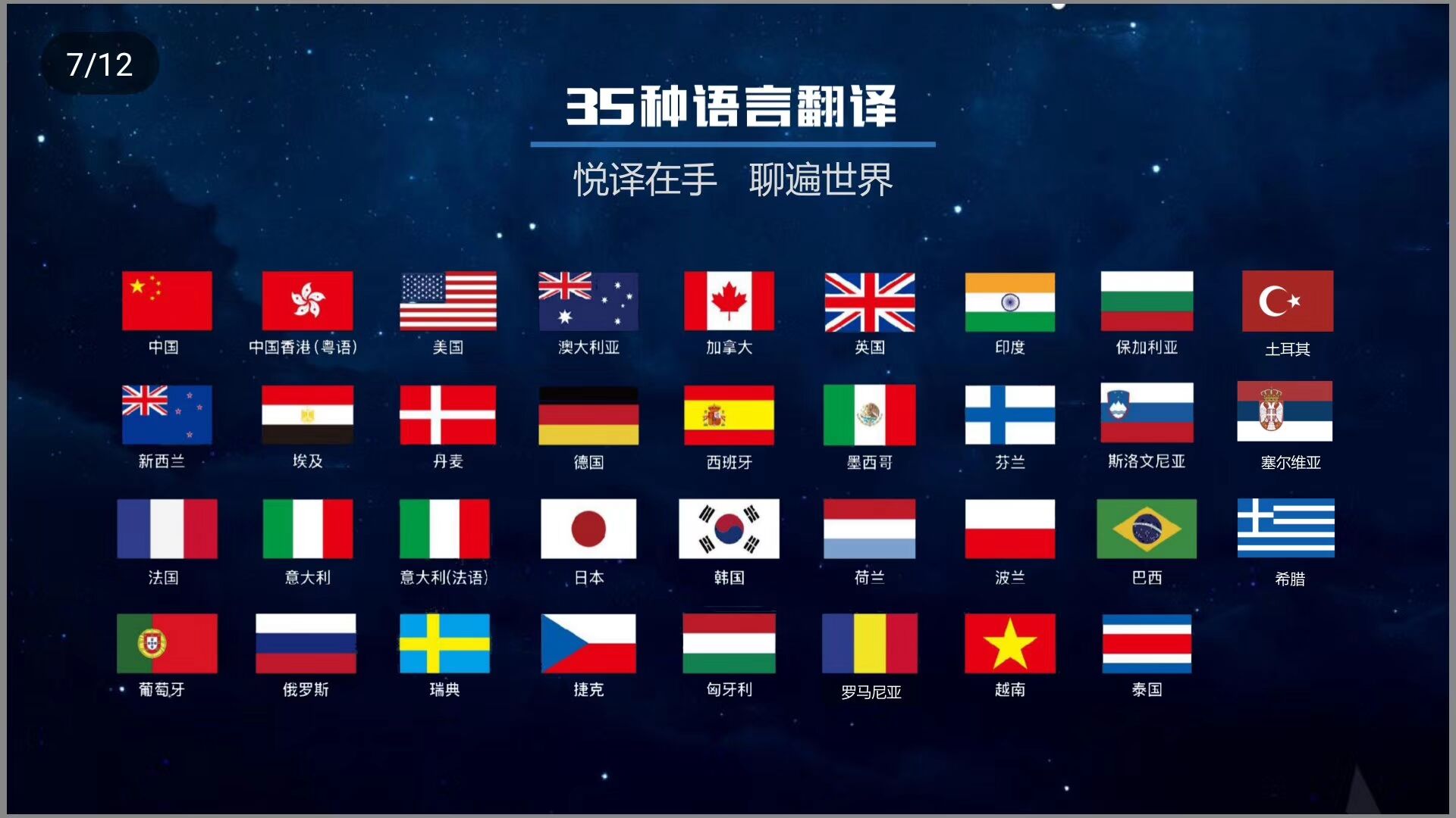 智能语音翻译机器多国语言同声真人发声出国旅游翻译机_齐力电子有限