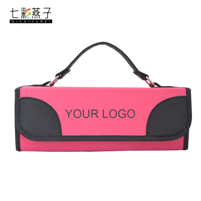 The new transparent travel toiletry bag can be customized with the logo.