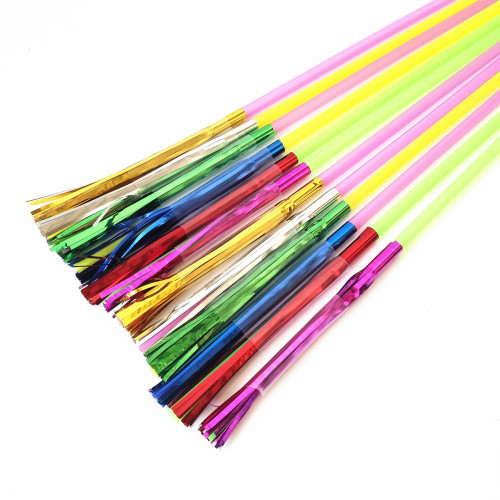 disposable plastic straw drink material decoration fireworks straw