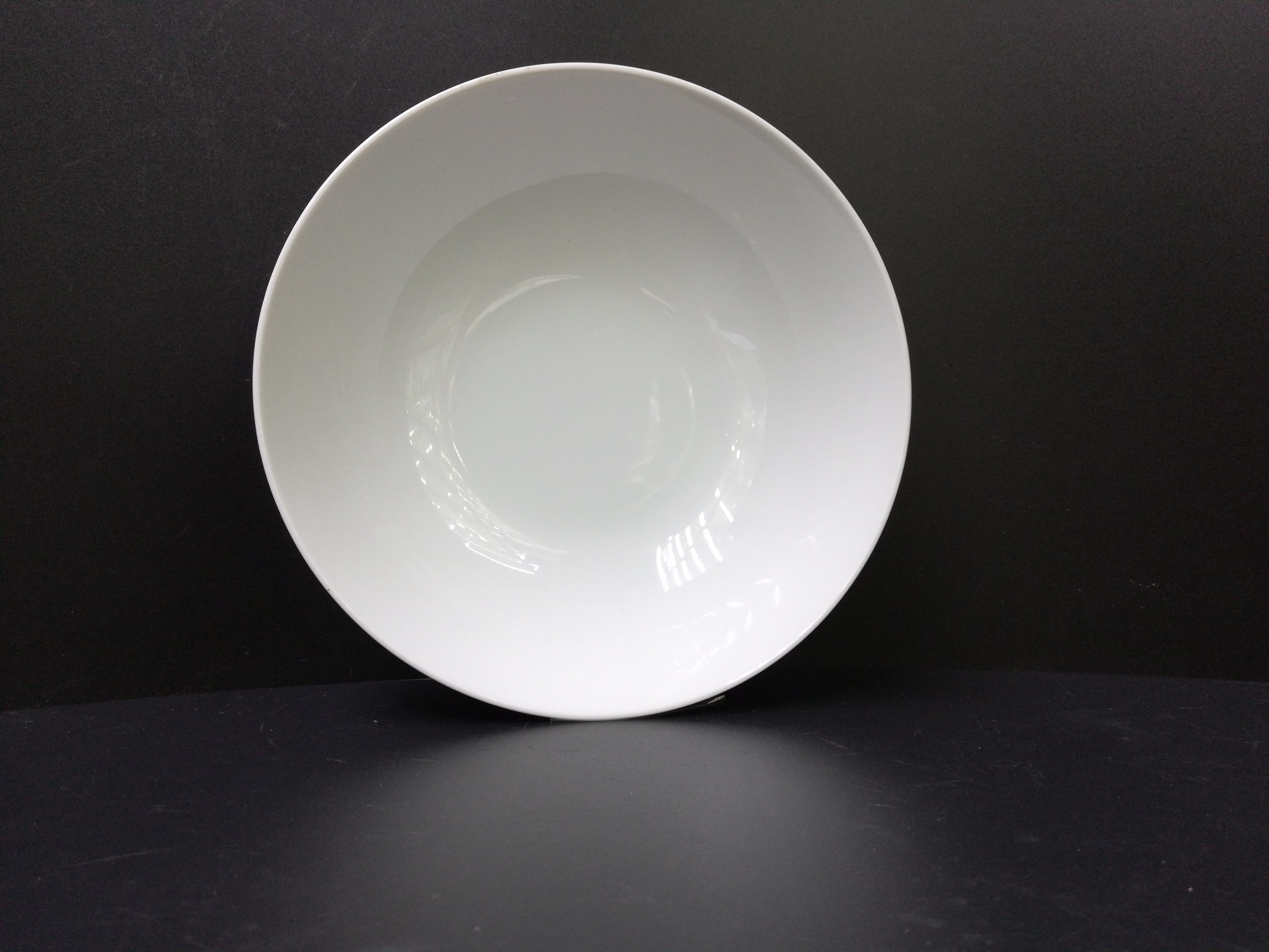 Supply Ceramic high temperature porcelain white bead 7 \"nest bowl.