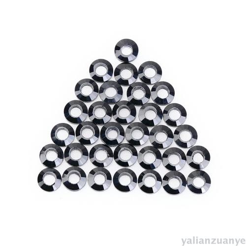 fancy shape diamonds 6x6mm 8 x8 mm round swarovski rhinestone emulation