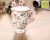 Oriental Ying Bone China Cup Bone China Mug Bone China Pastoral Style Cup High-End Ceramic Cup Full of Flowers Water Cup Teacup