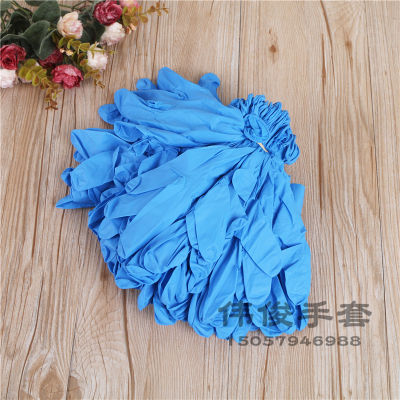 Imported natural latex gloves disposable household cleaning labor protection