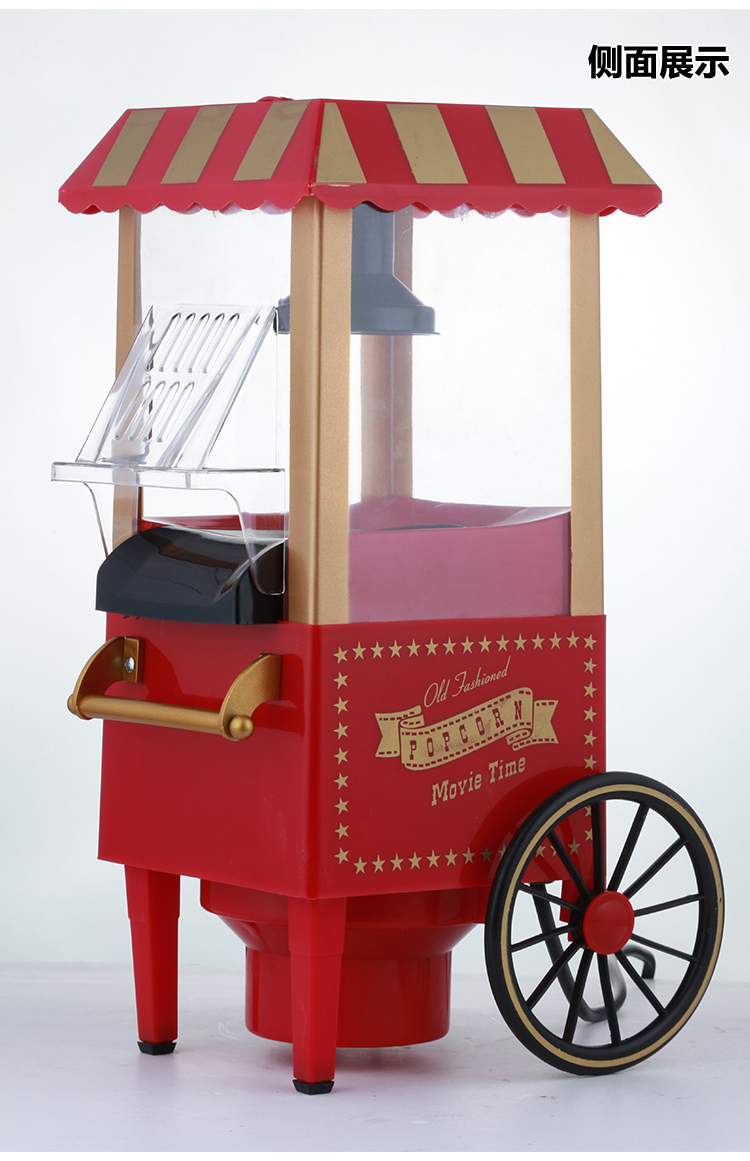 mini popcorn cart