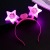 Children's LED Light-Emitting Toys Fairy Wand Bow Headband Five-Pointed Star Hairpin Pig Page Fairy Spring Stick