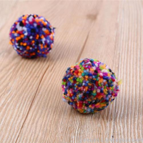 Starry Mixed Color Colored Wool Ball Ornament Pendant Accessories accessories