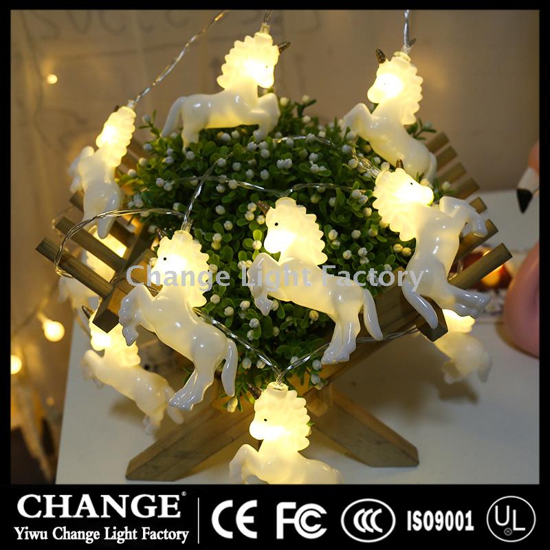 Supply New Unicorn Light Battery Led Lights Christmas Holiday New Unicorn Light Battery Led Lights Christmas Holiday Decoration Lamp