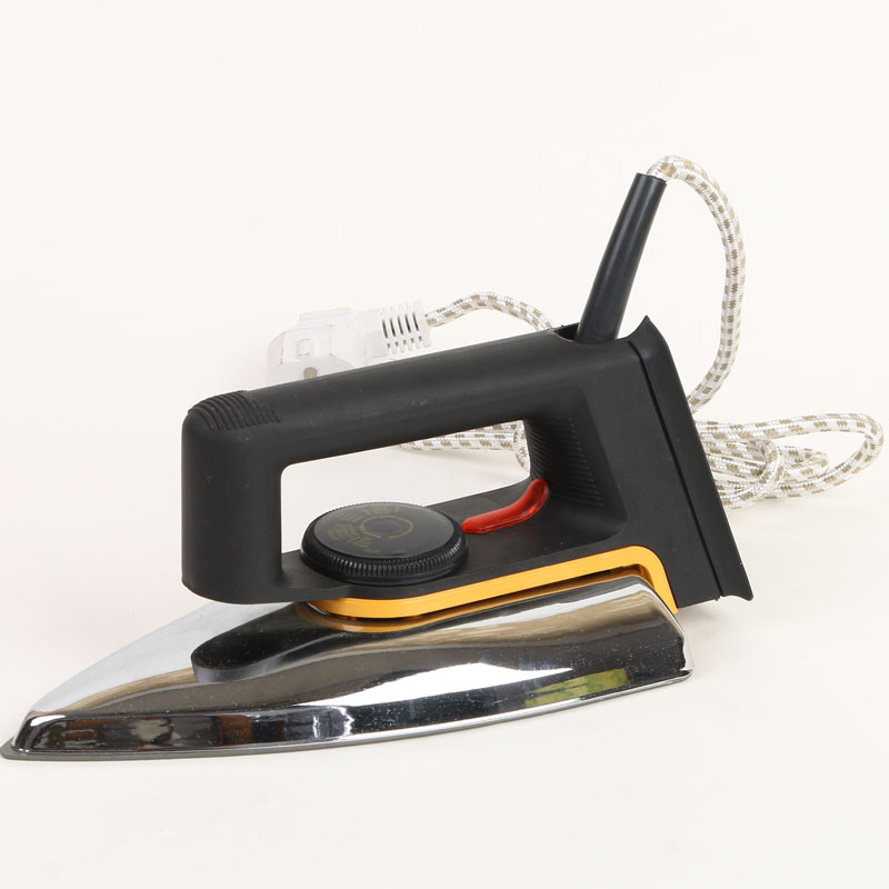 Supply The old electric irons were powered by light, dry irons.