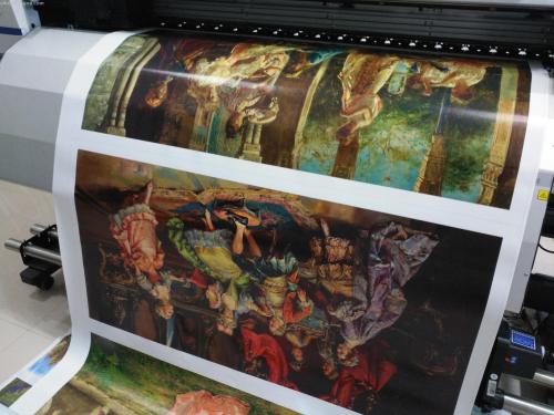 Export Canvas Printing European Court Character Inkjet Painting Core Printing Real Oil Painting
