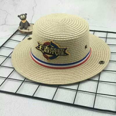 Summer new style children hat baby hat basin hat men and straw hat king glory hats