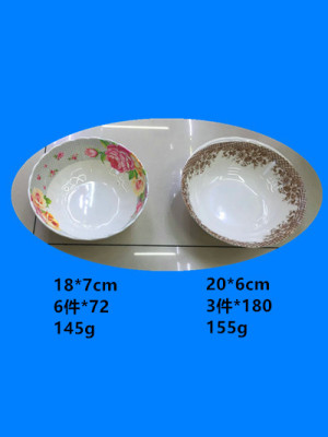 Myamine bowl Myamine stock spot imitation rice bowl run lake and stand hot style