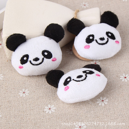 Baby Socks Accessories Baby Toys Ornament Keychain Accessories Cute Cartoon Stereo Animal Head Doll Hairstyle