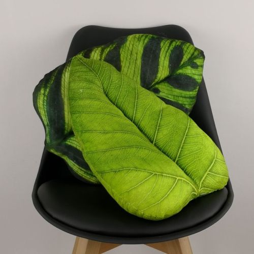 Factory Direct Sales Tropical Leaf Cushion 3D Simulation Plant Pillow Simulation Plush Toys