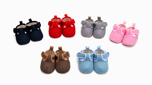 Snow Baby New T-Shaped Mesh Surface Shoes