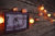 Cotton ball lamp string bar coffee bar KTV dark color background decorative light