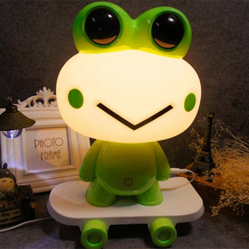 table lamp creative cute cartoon children eye protection small table lamp led light touch dimmable